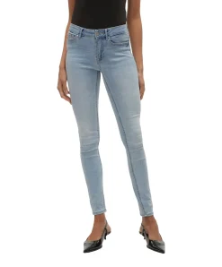 Vero Moda Flash Jeans in Hellblau mit Skinny Fit