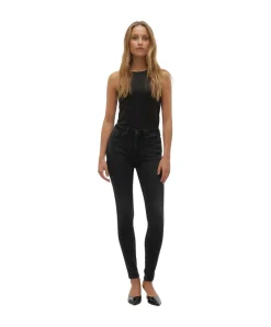 Vero Moda Flash Jeans Skinny in Schwarz