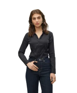 Vero Moda Hemdbody mit G-String mit tiefem V-Neck