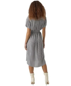 Vero Moda Hemdkleid Bumby mit Gürtel in der Taille