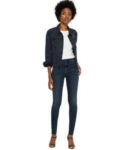Vero Moda High Waist Skinny Jeans Sophia in dunklem Blau