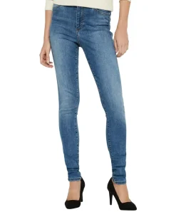 Vero Moda High Waisted Jeans Sophia in Hellblau