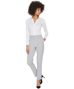 Vero Moda Hose Maya mit normaler Taille in grau