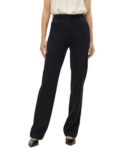 Vero Moda Hose Maya mit Straight Leg in Schwarz