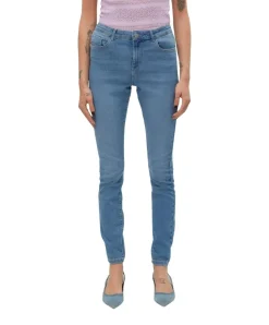Vero Moda Jeans Elly mit Skinny Fit in Mittelblau