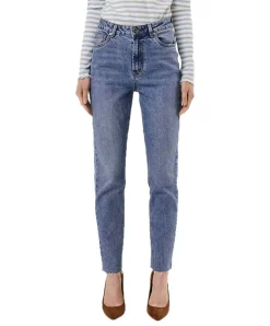 Vero Moda Jeans Mom Fit Brenda aus hellem Indigo