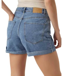 Vero Moda Jeans Shorts Zuri in blauem Blue Denim