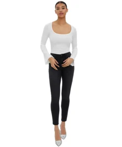 Vero Moda Jeans Skinny fit Tanya in schwarzem Used