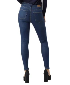 Vero Moda Jeans Skinny Sophia mit High Waist in Used-Look