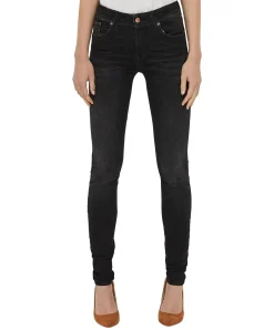 Vero Moda Jeans Slim Fit LUX mit High Stretch in Black