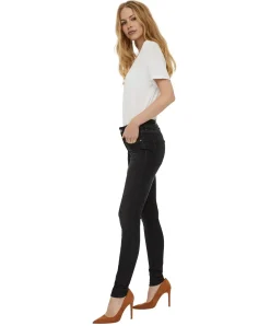 Vero Moda Jeans Slim Fit LUX mit High Stretch in Black