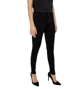 Vero Moda Jeans Slim Fit Lux in tiefschwarzem Denim