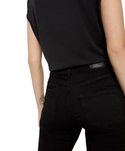 Vero Moda Jeans Slim Fit Lux in tiefschwarzem Denim