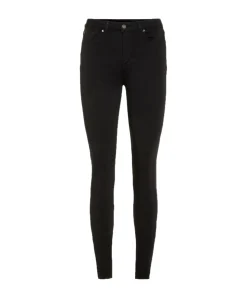 Vero Moda Jeans Slim Fit Lux in tiefschwarzem Denim