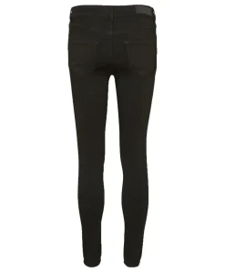 Vero Moda Jeans Slim Fit Lux in tiefschwarzem Denim