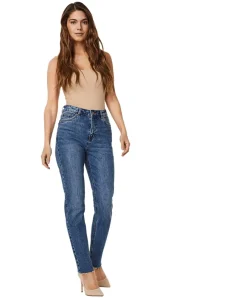Vero Moda Jeans Straight Leg Brenda in Stonewash