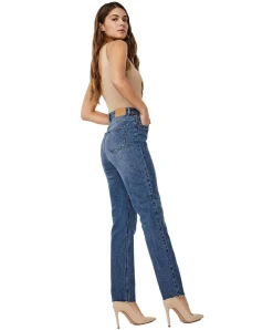 Vero Moda Jeans Straight Leg Brenda in Stonewash