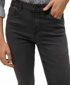 Vero Moda Jeans Tanya in Dunkelgrau mit Skinny fit