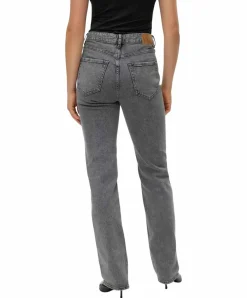 Vero Moda Jeans Tessa in Grau mit Straight Fit