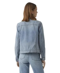 Vero Moda Jeansjacke Orica in hellblauer Waschung