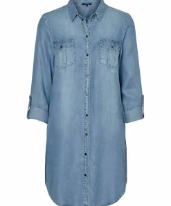 Vero Moda Jeanskleid Silla in hellblauem Light Blue