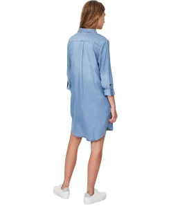 Vero Moda Jeanskleid Silla in hellblauem Light Blue