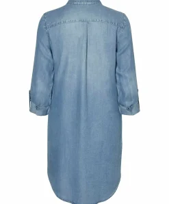 Vero Moda Jeanskleid Silla in hellblauem Light Blue