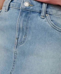 Vero Moda Jeansrock Faith in hellblauem Blue Denim