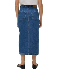 Vero Moda Jeansrock Veri aus Denim in Mittelblau