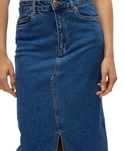 Vero Moda Jeansrock Veri aus Denim in Mittelblau