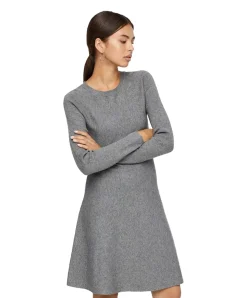 Vero Moda Kleid mit Kurzform in Grau