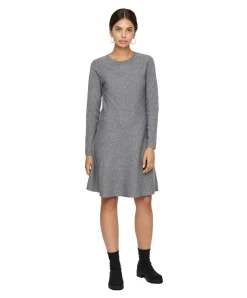 Vero Moda Kleid mit Kurzform in Grau