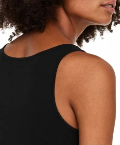 Vero Moda Langes Tank-Top Maxi in schwarzem Black