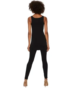 Vero Moda Langes Tank-Top Maxi in schwarzem Black