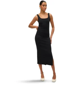 Vero Moda Maxikleid in Schwarz mit femininer Silhouette