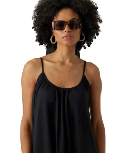 Vero Moda Maxikleid Luna in Schwarz