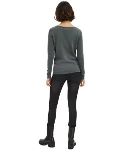 Vero Moda Pullover Care in Balsam Green