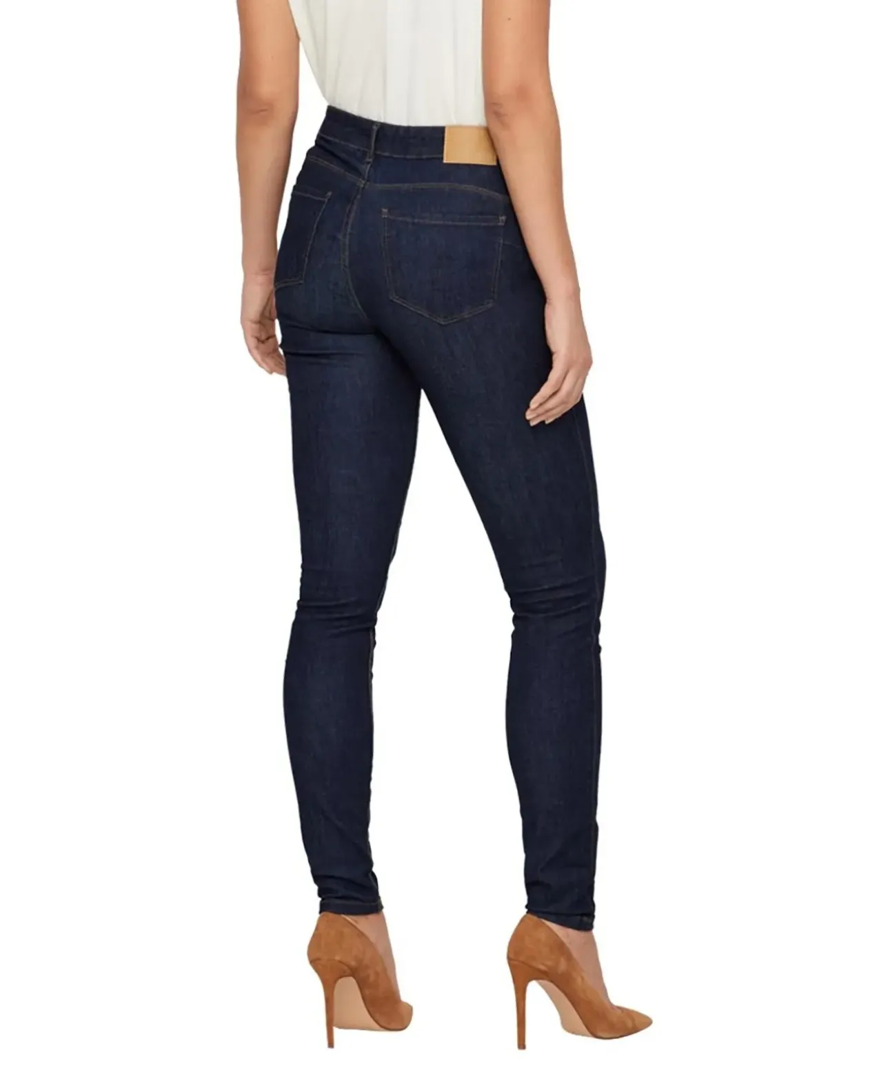 Vero Moda Push-Up-Jeans Seven in Rinsewash