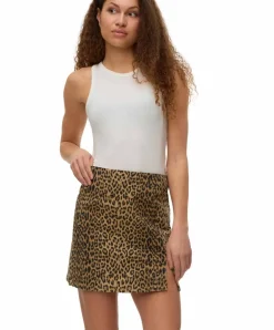 Vero Moda Rock mit Allover-Print und hohem Bund