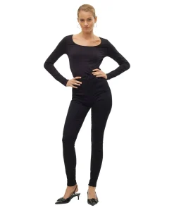 Vero Moda schwarze High Waist Jeans Sophia im Skinny Fit