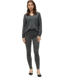 Vero Moda Sophia Jeans in Dunkelgrau mit Skinny Fit