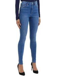 Vero Moda Sophia Jeans mit hoher Taille in Mittelblau