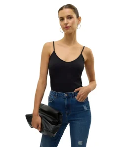 Vero Moda Spagetti Top in Schwarz