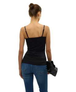 Vero Moda Spagetti Top in Schwarz