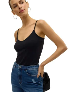 Vero Moda Spagetti Top in Schwarz