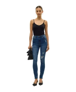 Vero Moda Spagetti Top in Schwarz