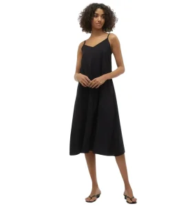 Vero Moda Spaghettikleid Josie in Schwarz
