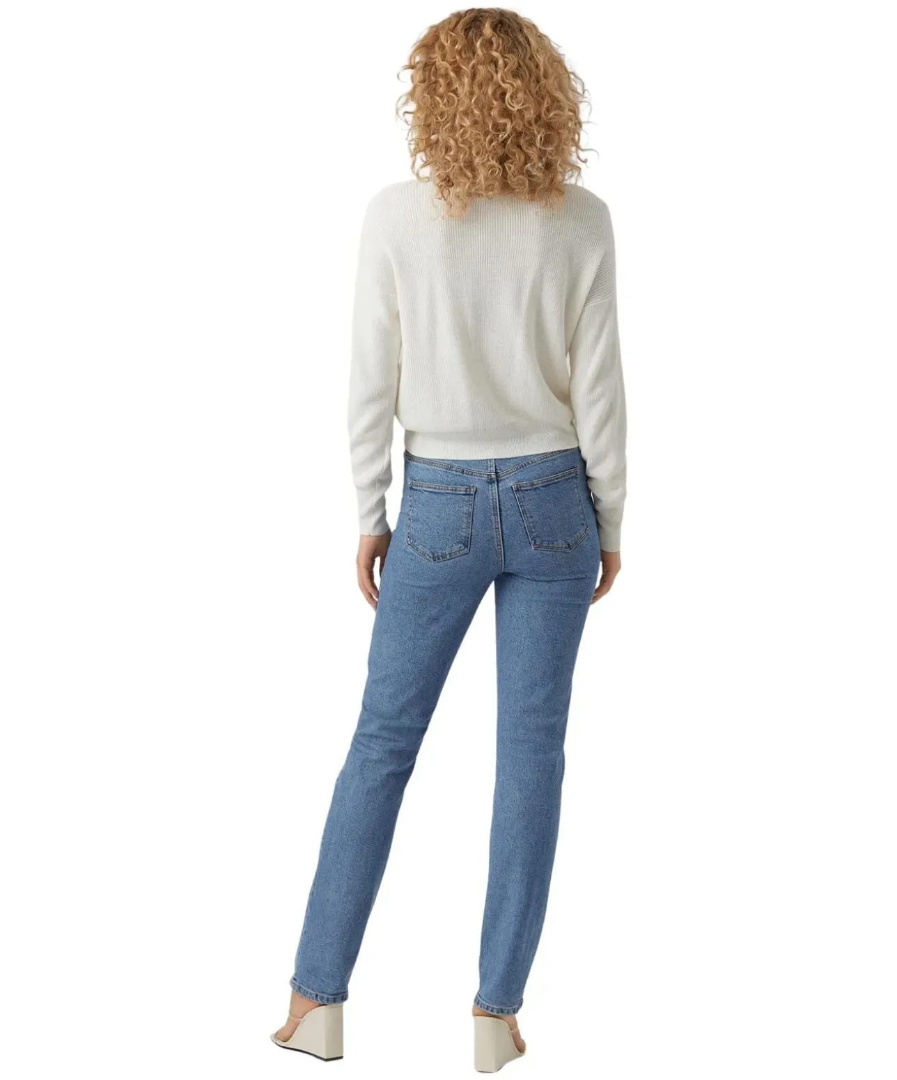 Vero Moda Strickjacke New Lexsun in Weiß