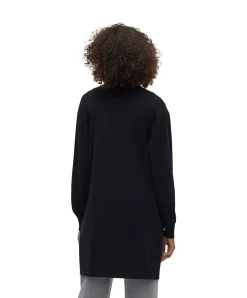 Vero Moda Strickjacke Silje in meliertem Schwarz