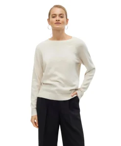 Vero Moda Strickpullover Damen Doffy mit Ripp